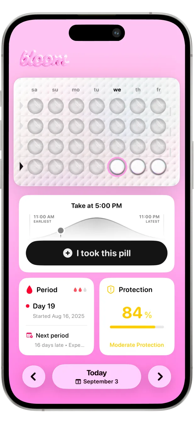 bloom app on iPhone